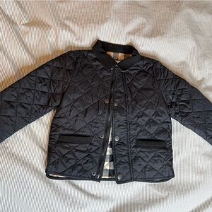 Burberry Baby Black Quilted Jacket 12M